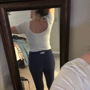 Wilfred White Fitted Short Sleeve Tee